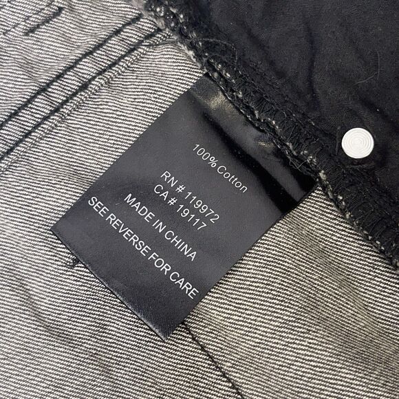 Parish Nation Jeans Men's Size 42 Black Gray 35.5 Inseam NICE! - Picture 8 of 10